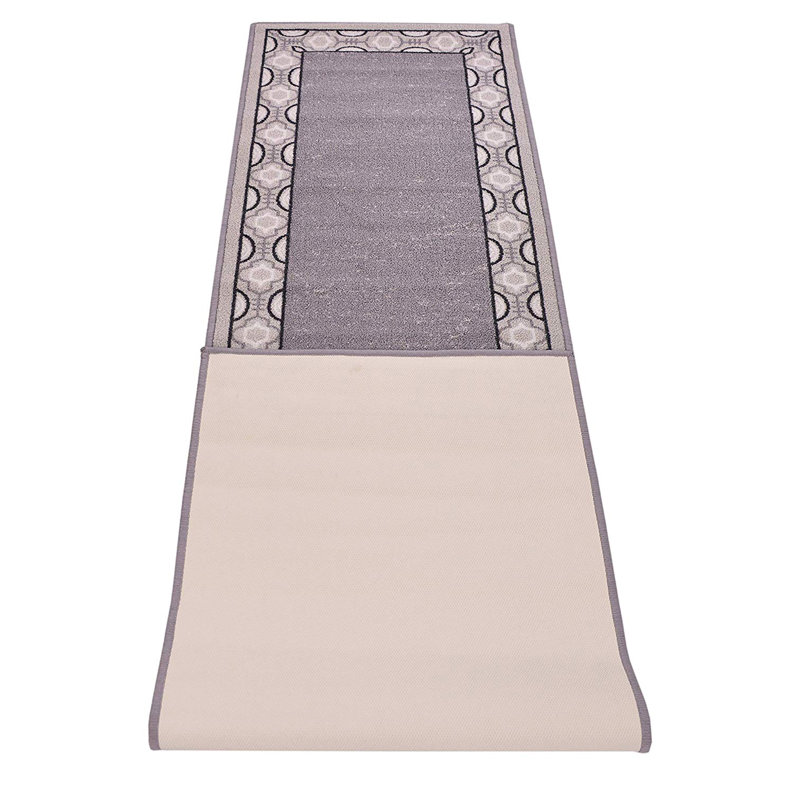 Purhome Trellis Bordered Slip Resistant Low Pile Runner Rug Wayfair
